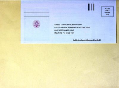 Shield & Diamond Subscription, Autumn 2004